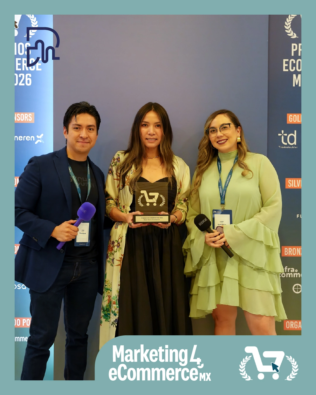 Asistentes de Premios eCommerce 2026 con reconocimiento del evento